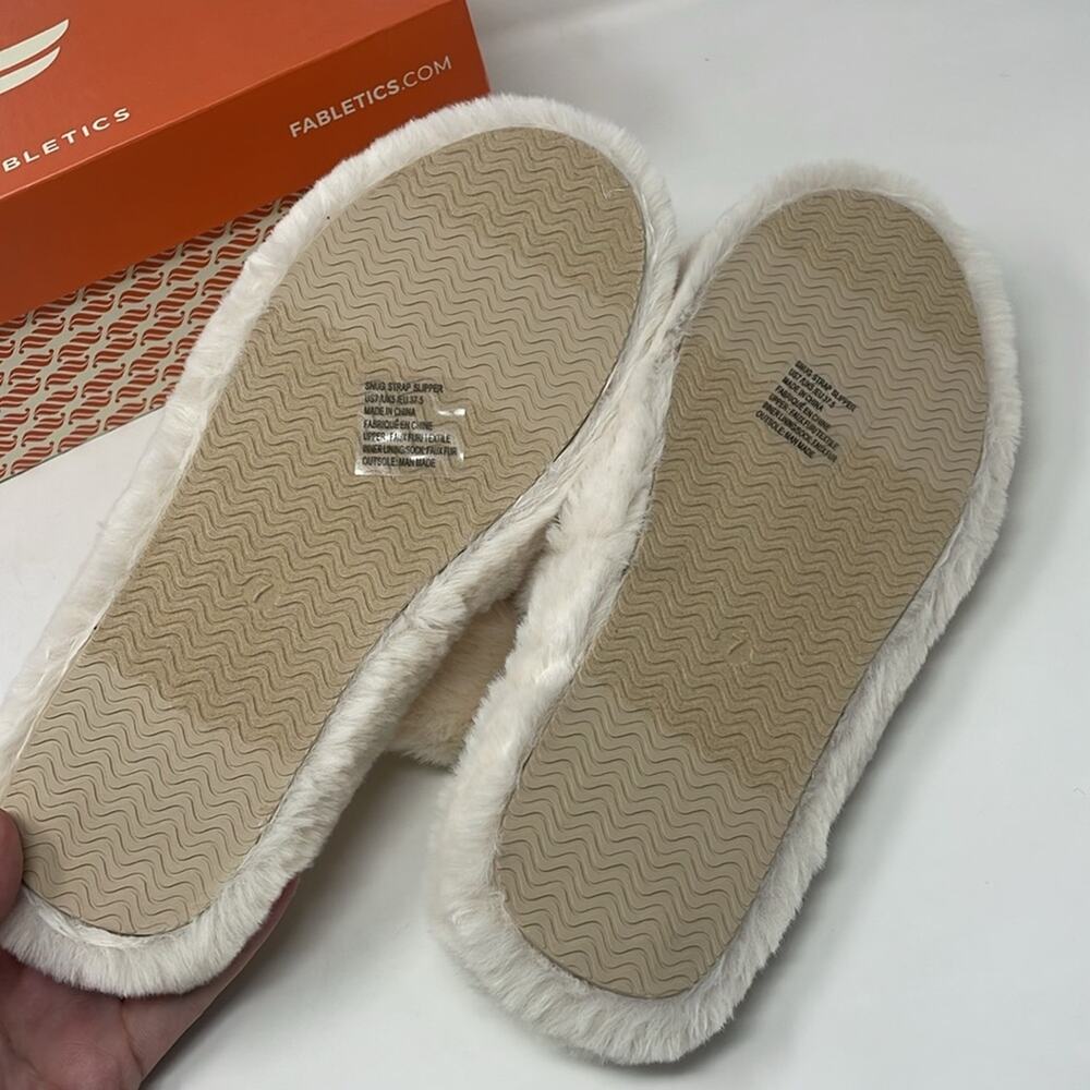 NIB Fabletics Snug Strap Oats Slip On Slippers Wo… - image 5